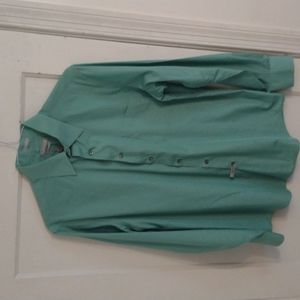 Van Heusen dress shirt poplin neck 16 arm 34/35